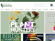 Tablet Screenshot of botanicalbookshop.com.au